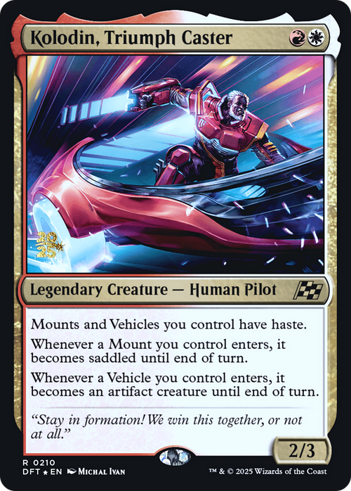 Kolodin, Triumph Caster (PRE-210S) - Prerelease Cards Foil