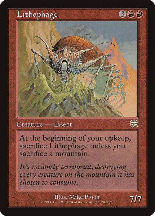 Lithophage (MMQ-202) - Mercadian Masques