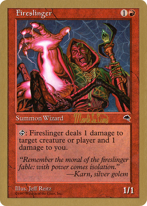 Fireslinger - 1999 Mark Le Pine (TMP) (WCD-) - World Championship Decks 1999