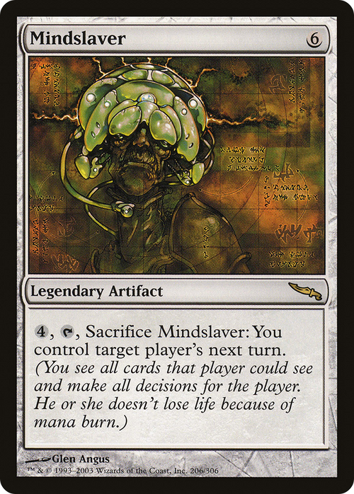 Mindslaver (MRD-206) - Mirrodin Foil