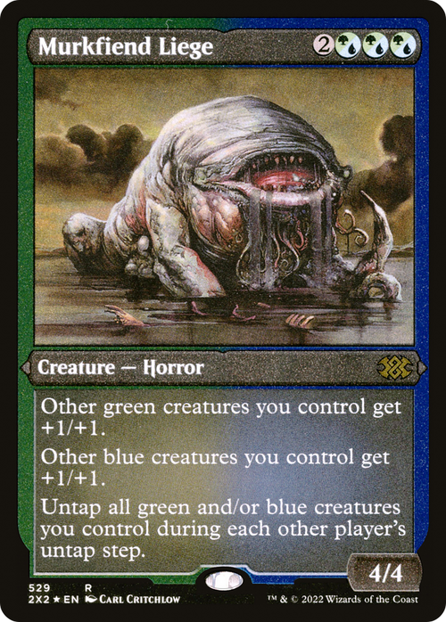 Murkfiend Liege (Foil Etched) (2X2-529) - Double Masters 2022 Foil