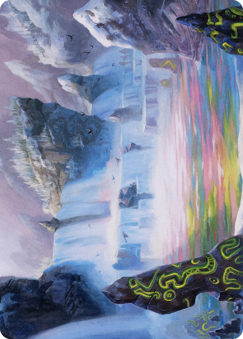 Glittering Frost // Glittering Frost (ASKHM-045) - Art Series: Kaldheim (Borderless) Foil