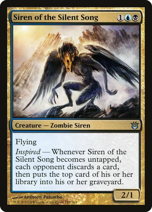 Siren of the Silent Song (BNG-155) - Born of the Gods Foil