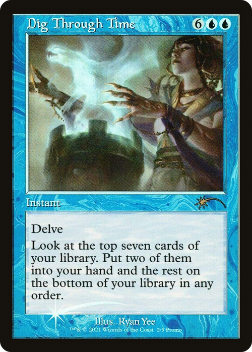 Dig Through Time (Retro Frame) (WPN-002) - Love Your LGS 2021 Foil