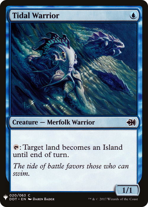 Tidal Warrior (LIST-DDT-20) - The List