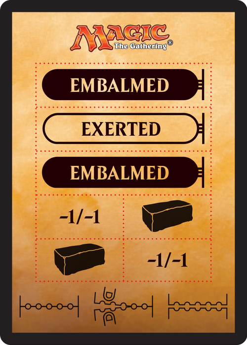 Punch Card Token (AKH-026) - Amonkhet Tokens
