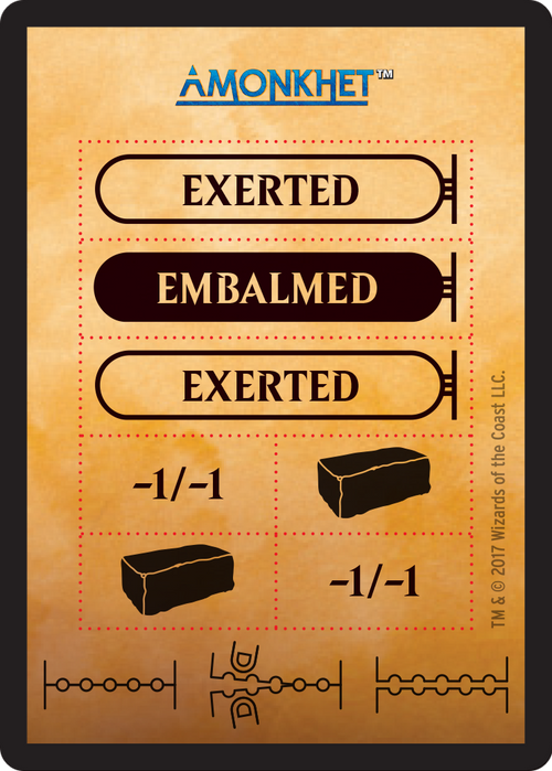 Punch Card Token (AKH-026) - Amonkhet Tokens