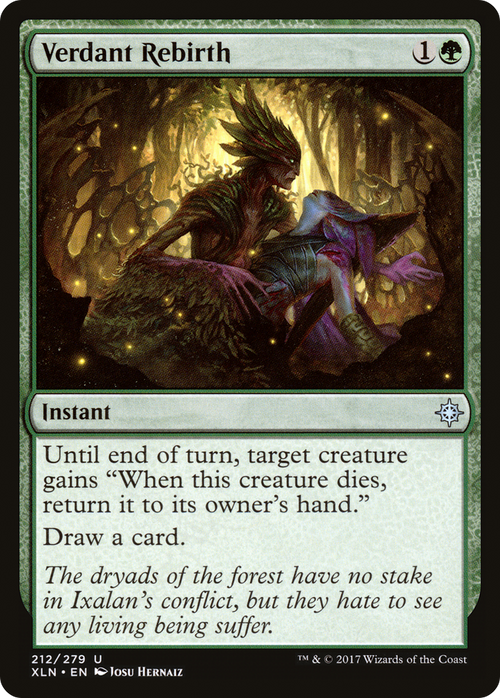 Verdant Rebirth (XLN-212) - Ixalan Foil