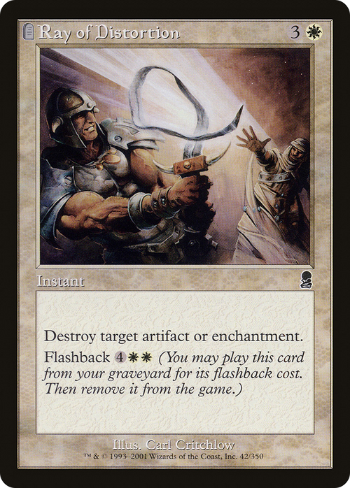 Ray of Distortion (ODY-042) - Odyssey: (tombstone)