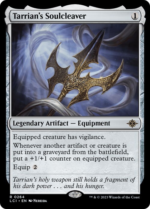 Tarrian's Soulcleaver (LCI-264) - The Lost Caverns of Ixalan
