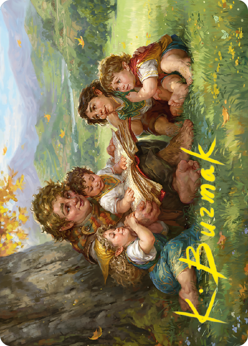 Samwise Gamgee // Samwise Gamgee (ALTR-019) - Tales of Middle-earth Art Series (Borderless) Foil