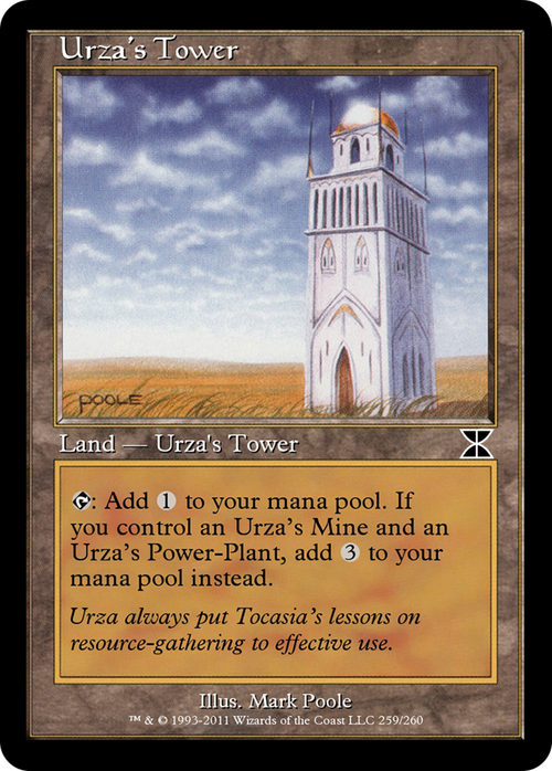 Urza's Tower (ME4-259B) - Masters Edition IV