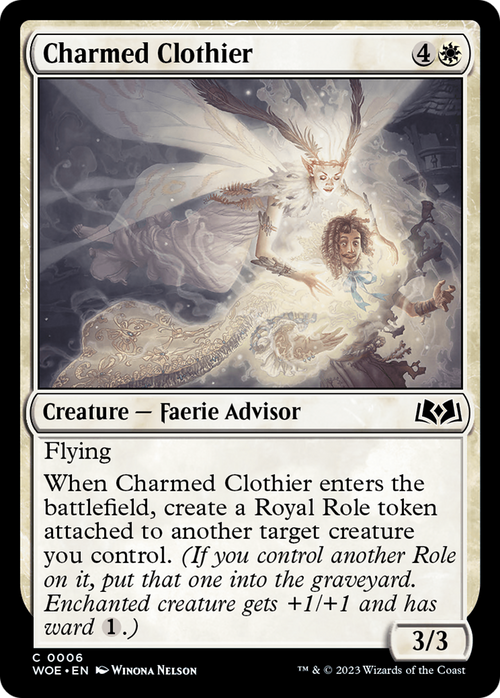 Charmed Clothier (WOE-006) - Wilds of Eldraine Foil