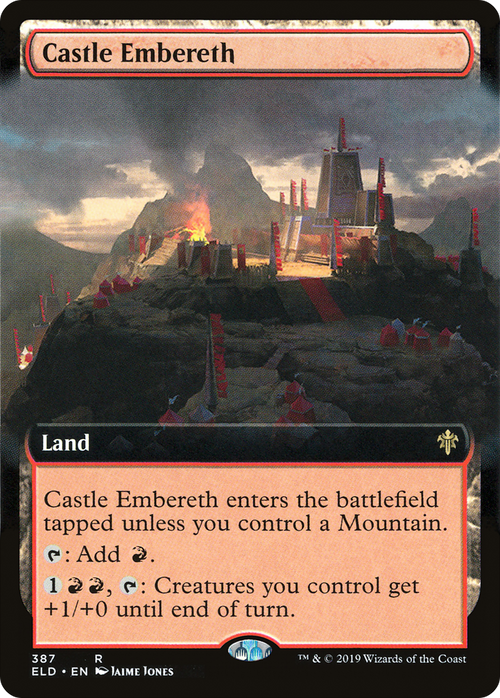 Castle Embereth (Extended Art) (ELD-387) - Throne of Eldraine: (Extended Art)