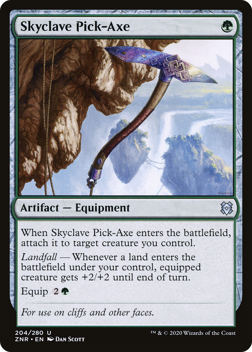 Skyclave Pick-Axe (ZNR-204) - Zendikar Rising