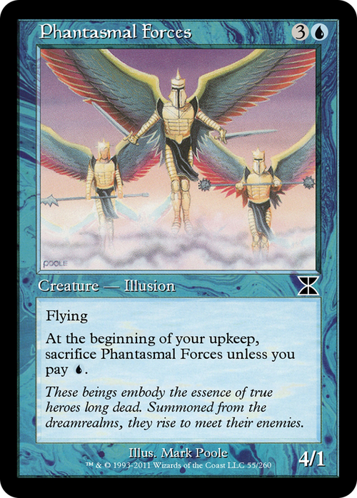Phantasmal Forces (ME4-055) - Masters Edition IV Foil