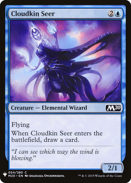 Cloudkin Seer (LIST-M20-54) - The List