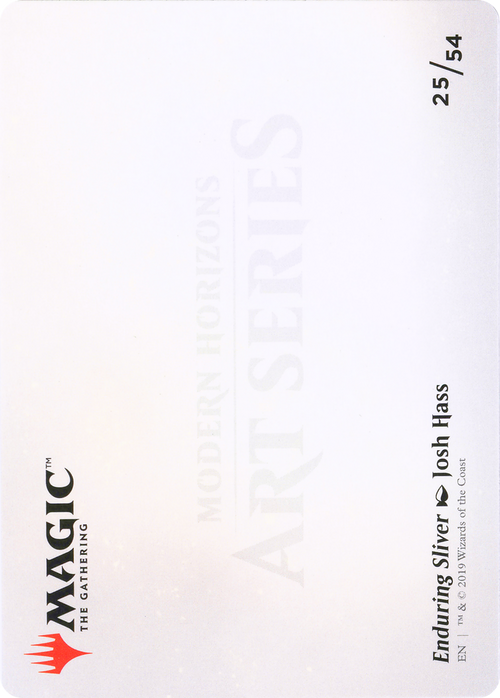 Enduring Sliver // Enduring Sliver (AMH1-025) - Modern Horizons Art Series (Borderless)