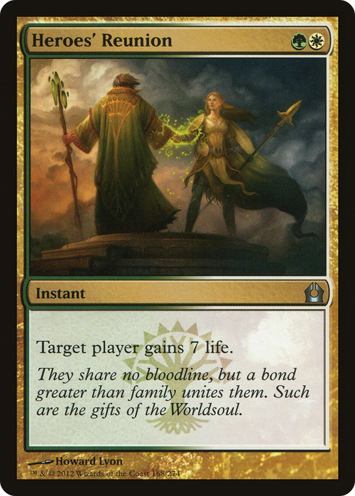 Heroes' Reunion (RTR-168) - Return to Ravnica Foil