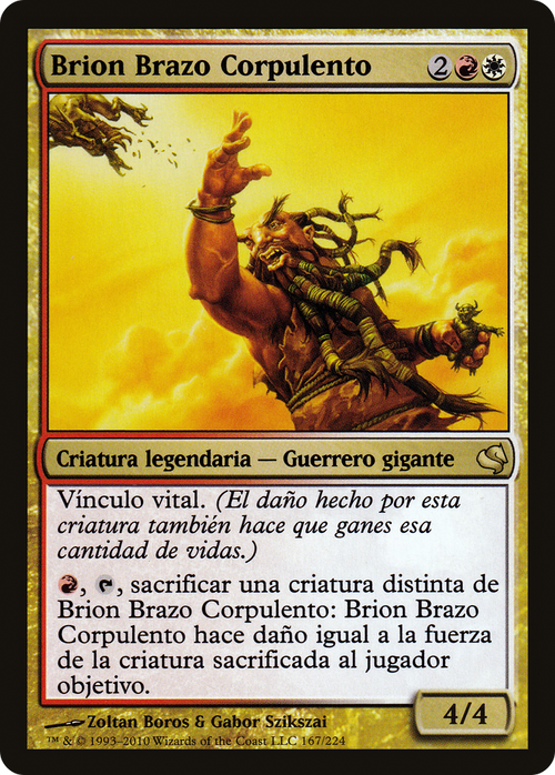 Brion Stoutarm (Spanish) - "Brion Brazo Corpulento" (PS11-167) - Salvat 2011