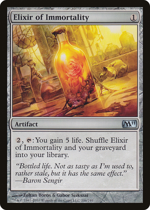 Elixir of Immortality (M11-206) - Magic 2011 Foil