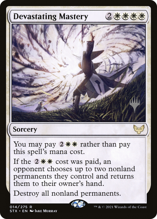 Devastating Mastery (PPSTX-14P) - Strixhaven: School of Mages Promos