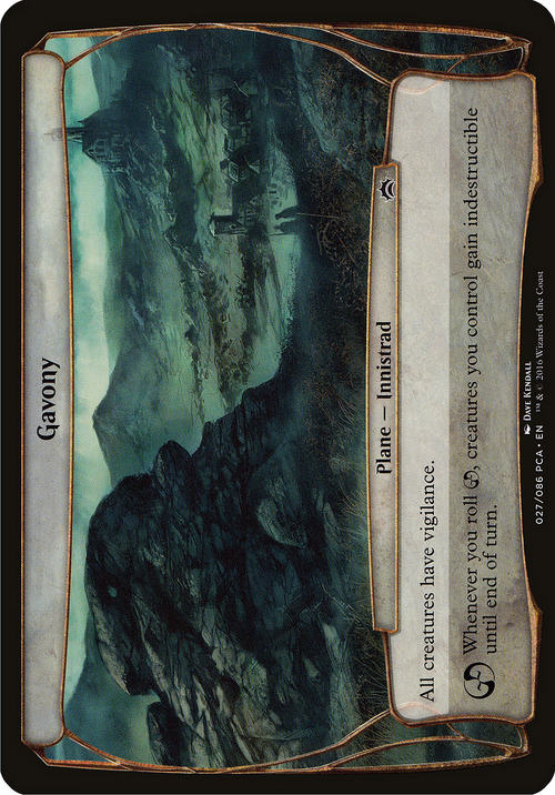 Gavony (Planechase Anthology) (OVER-027) - Planechase Anthology Planes