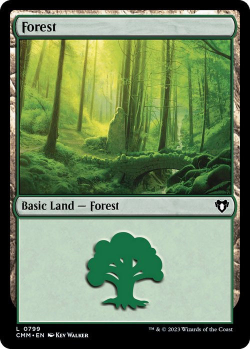 Forest (0799) (CMM-799) - Commander Masters