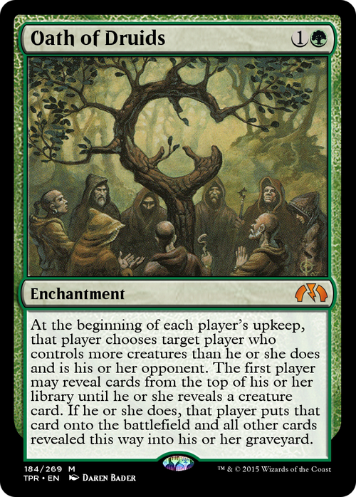 Oath of Druids (TPR-184) - Tempest Remastered Foil