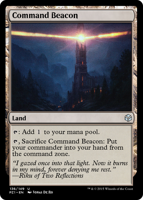 Command Beacon (PZ1-136) - Legendary Cube Prize Pack