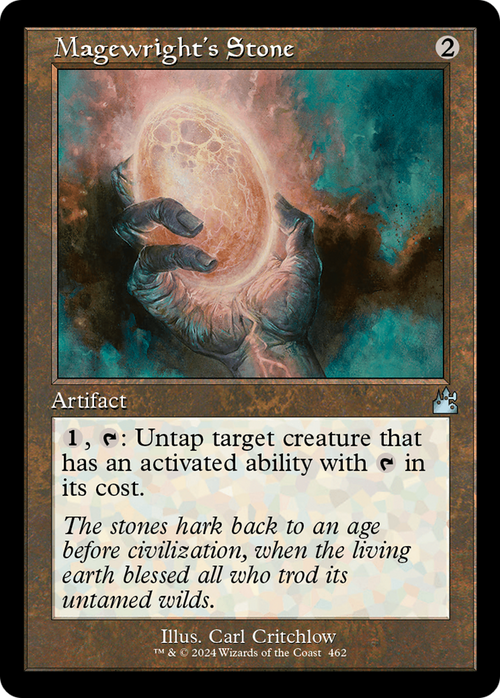 Magewright's Stone (Retro Frame) (RVR-462) - Ravnica Remastered Foil