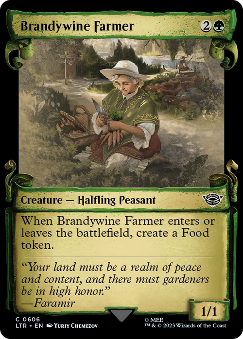 Brandywine Farmer (Showcase Scrolls) (LTR-606) - The Lord of the Rings: Tales of Middle-earth: (Showcase) Foil