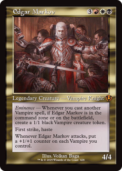 Edgar Markov (Retro Frame) (INR-428) - Innistrad Remastered Foil