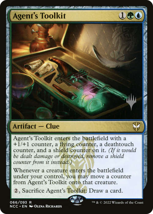 Agent's Toolkit (PPSNC-066) - New Capenna Commander Promos Foil
