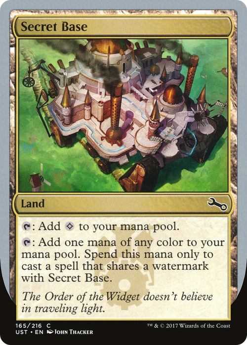 Secret Base (A) (UST-165A) - Unstable