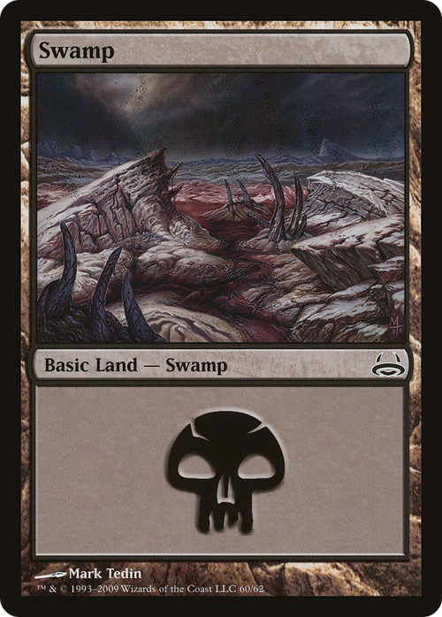 Swamp (60) (DDC-060) - Duel Decks: Divine vs. Demonic