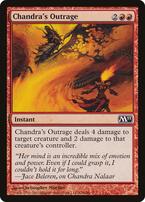 Chandra's Outrage (M11-128) - Magic 2011