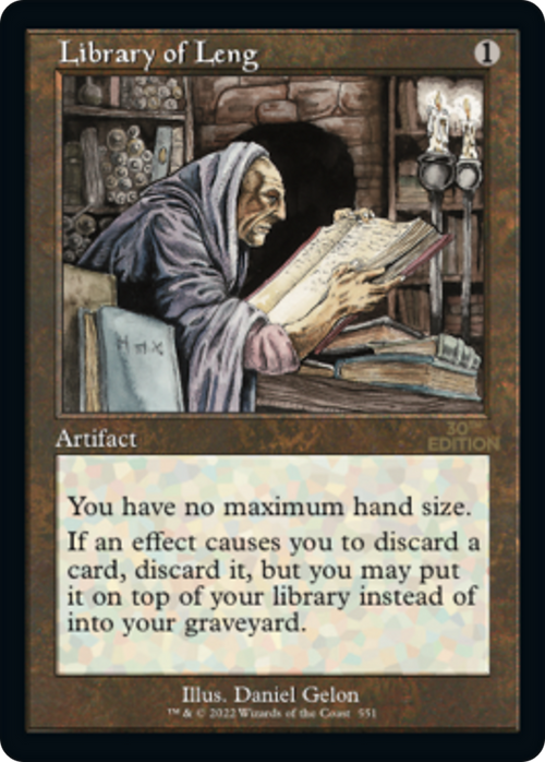 Library of Leng (Retro Frame) (30A-551) - 30th Anniversary Edition