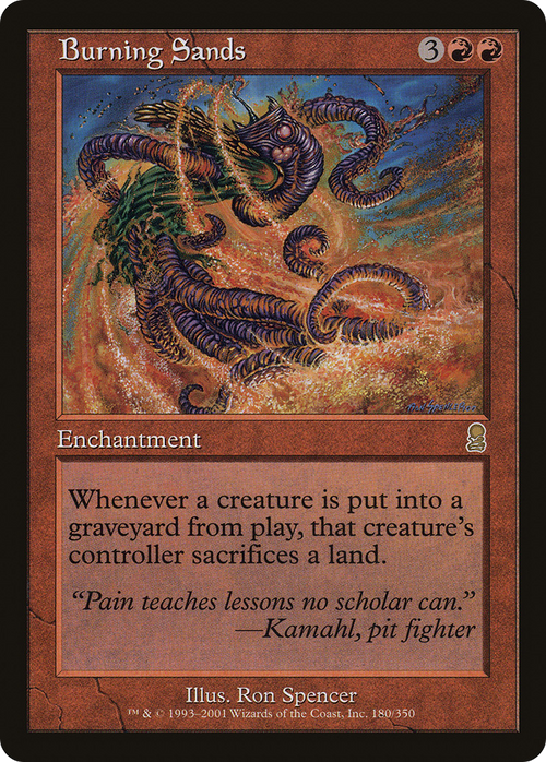 Burning Sands (ODY-180) - Odyssey Foil