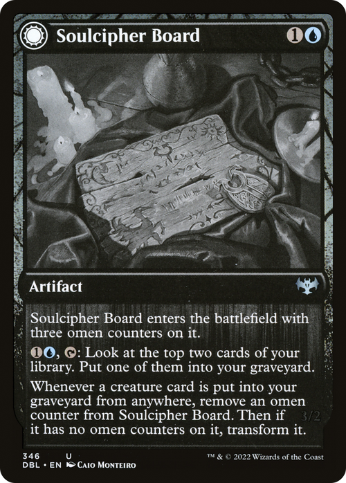 Soulcipher Board (DBL-346) - Innistrad: Double Feature: (Double Faced Transform)