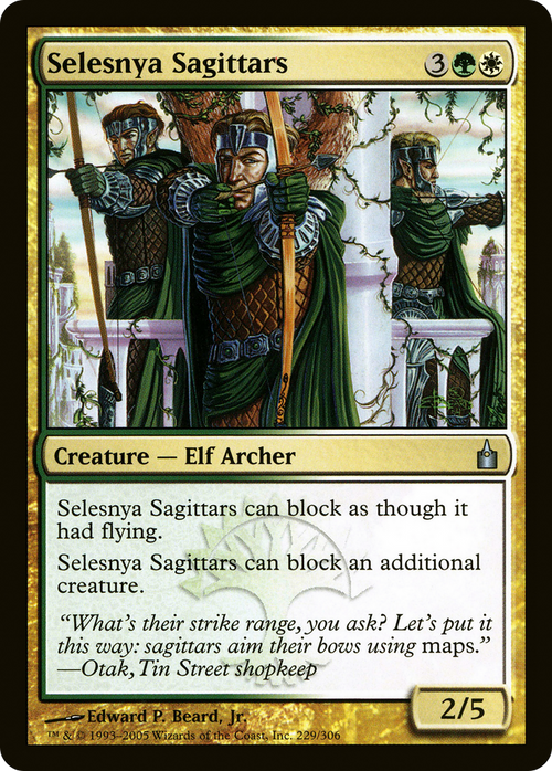 Selesnya Sagittars (RAV-229) - Ravnica: City of Guilds