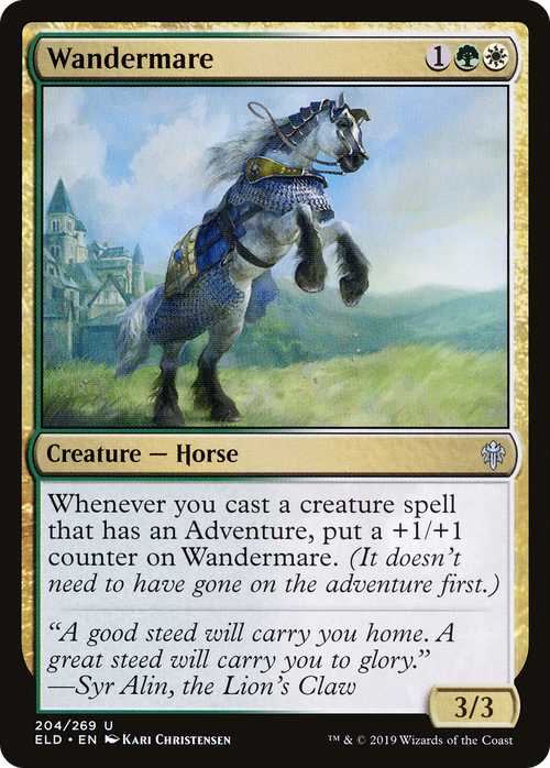Wandermare (ELD-204) - Throne of Eldraine Foil