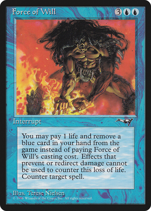 Force of Will (ALL-042) - Alliances