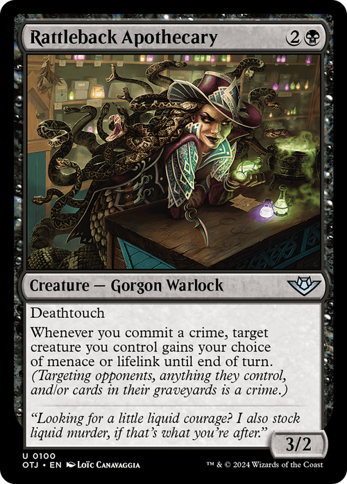 Rattleback Apothecary (OTJ-100) - Outlaws of Thunder Junction Foil