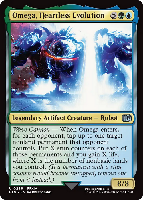 Omega, Heartless Evolution (FIN-236) - FINAL FANTASY Foil