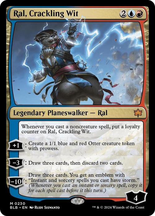 Ral, Crackling Wit (PPBLB-230) - Bloomburrow Promos Foil
