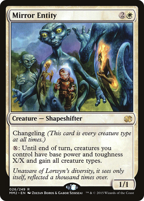Mirror Entity (MM2-026) - Modern Masters 2015 Foil