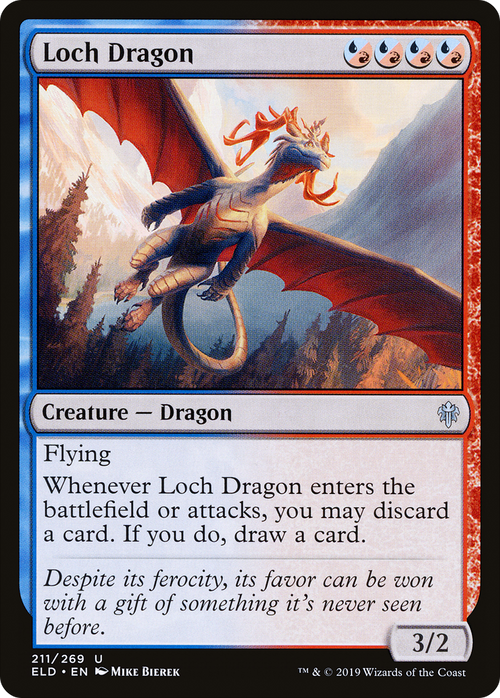 Loch Dragon (ELD-211) - Throne of Eldraine Foil