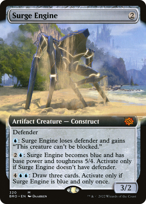 Surge Engine (Extended Art) (BRO-320) - The Brothers' War: (Extended Art)