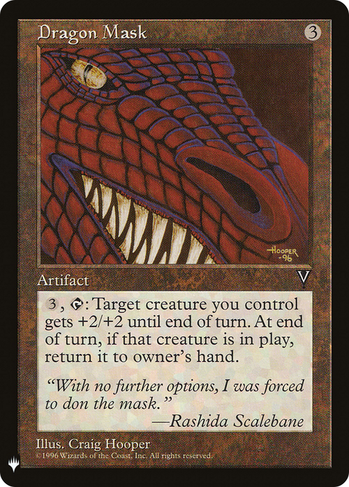 Dragon Mask (LIST-VIS-144) - The List